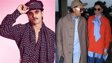 When Ranveer Singh's Airport Look Of Reversible Long Gucci 